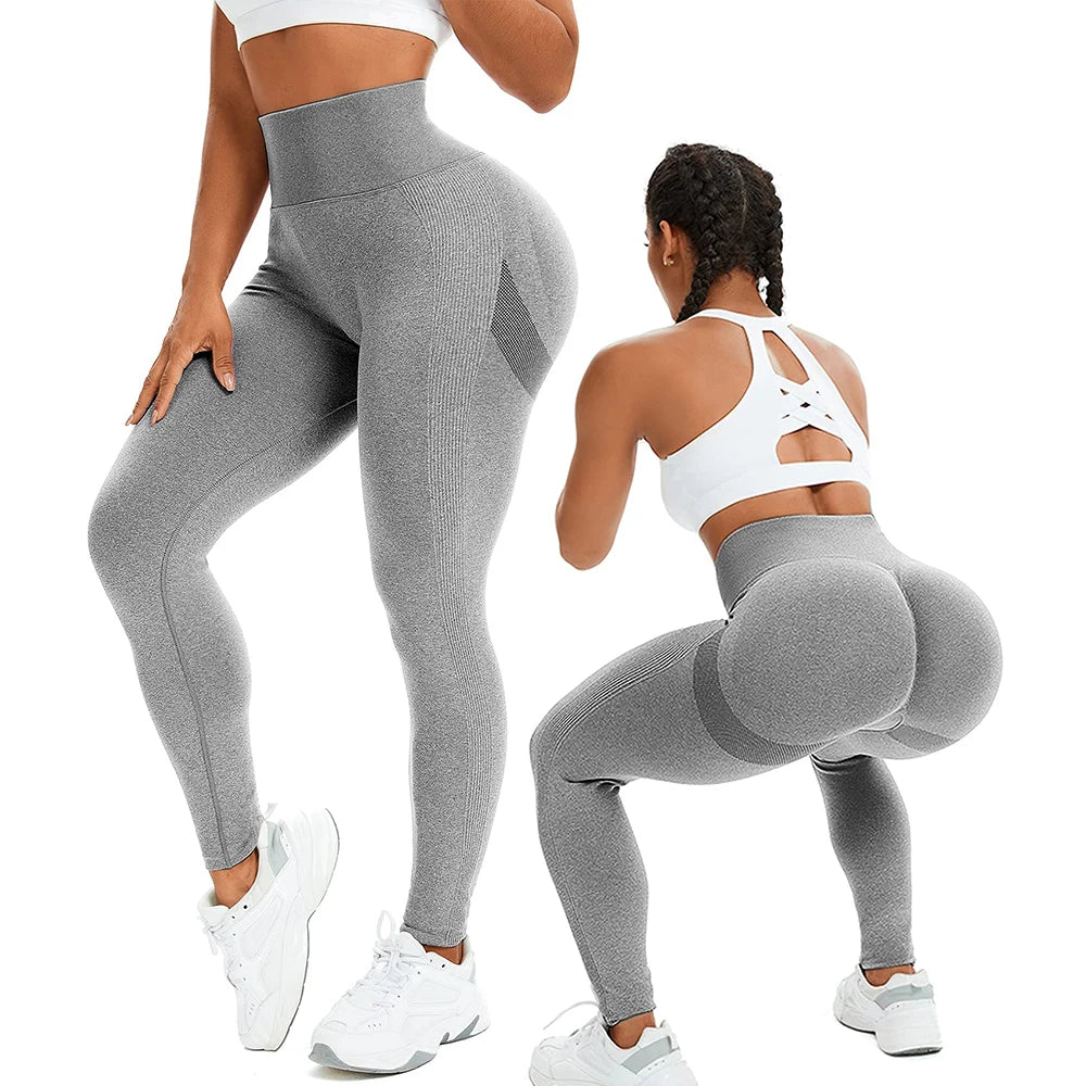 ⭐ Mellora™ Peach-Lift Seamless Leggings – High-Waist Sculpt Fit