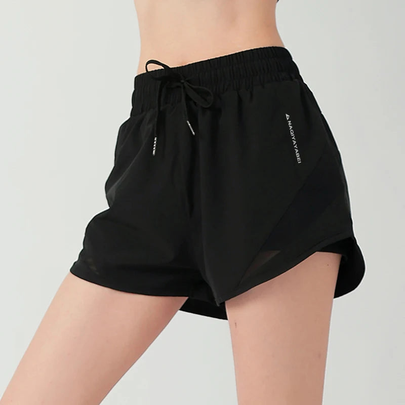 ⭐ Mellora™ 2-in-1 High-Waist Running Shorts