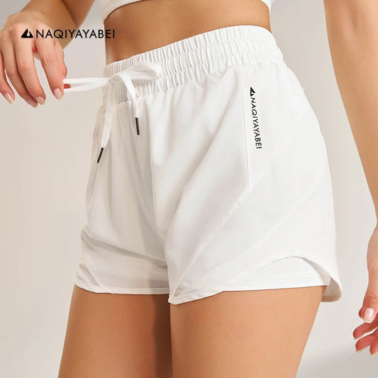 ⭐ Mellora™ 2-in-1 High-Waist Running Shorts